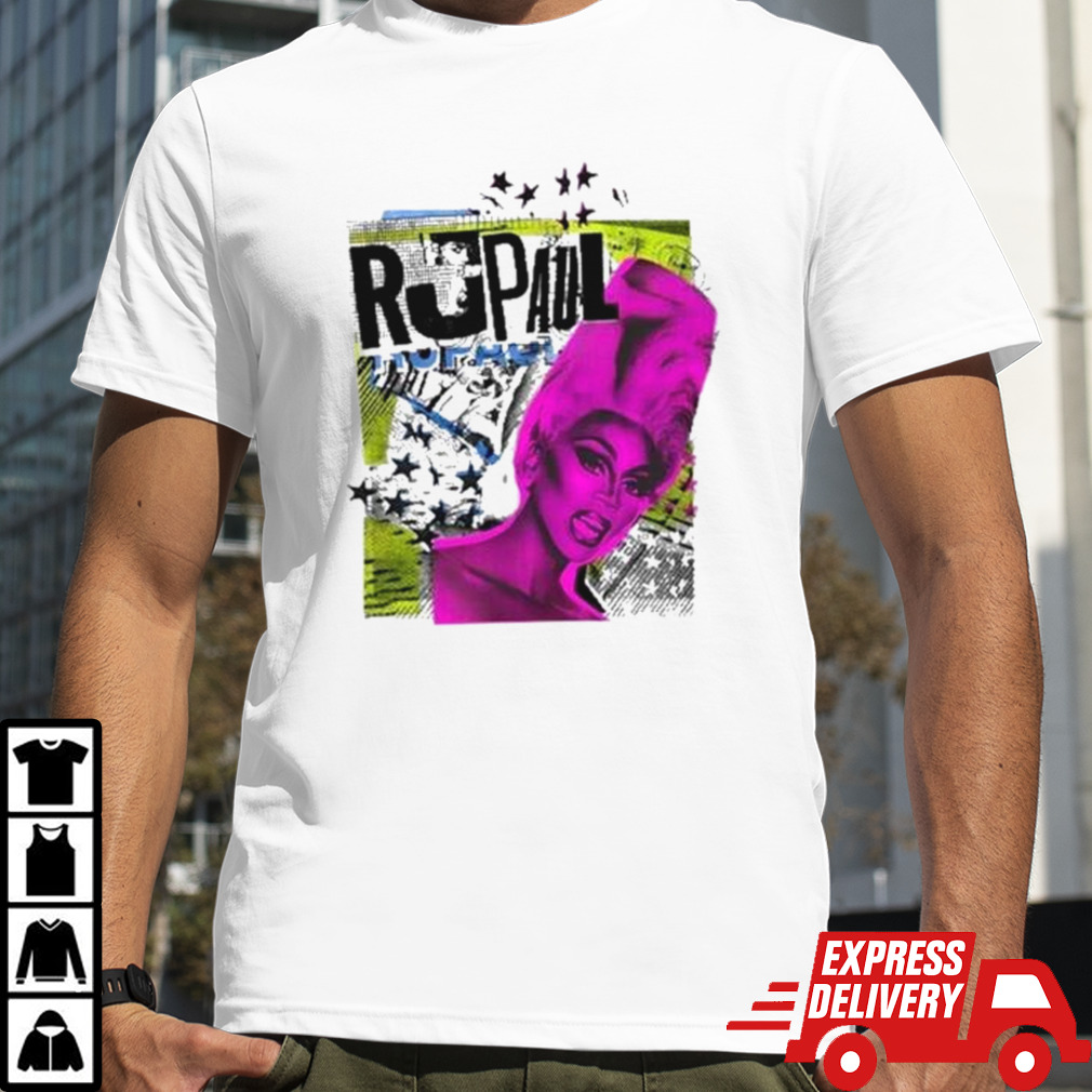 Rupaul Comic Collage Shirt