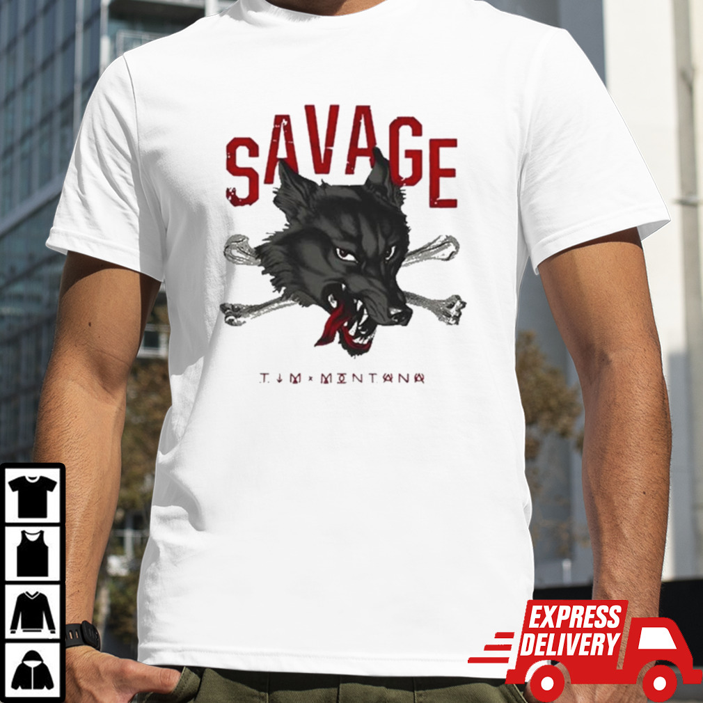 Tim Montana Savage Wolf Shirt