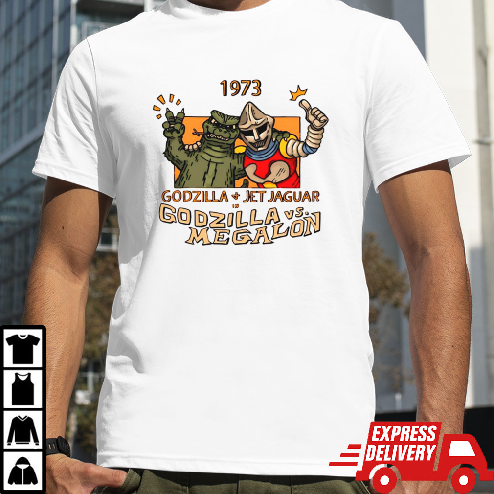 1973 Godzilla Jet Jaguar In Godzilla Vs Megalon shirt