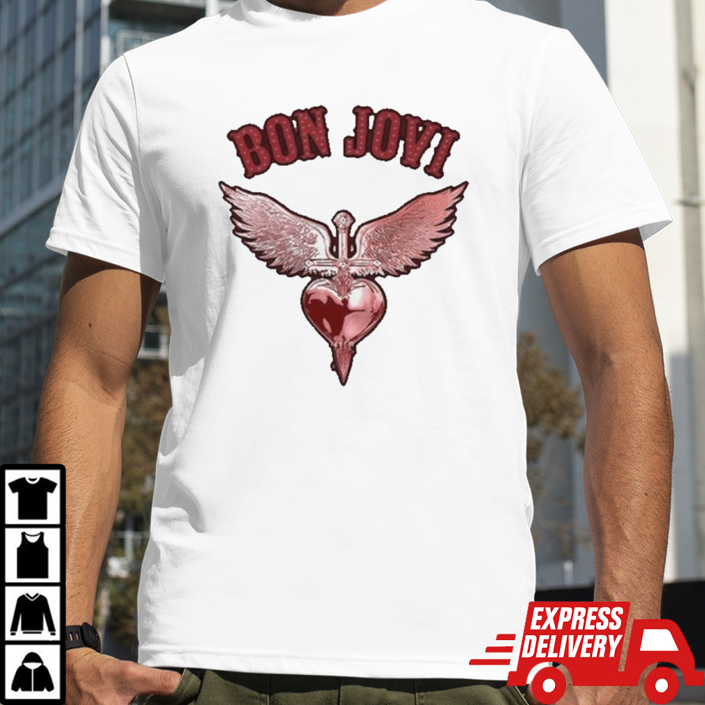 Bon Jovi Forever Red H&D Shirt