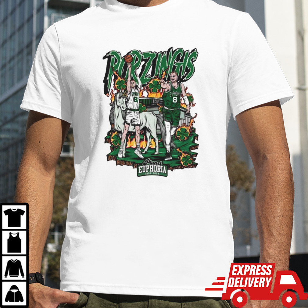 Boston Celtics Kristaps Porziņģis 2024 NBA Finals Shirt