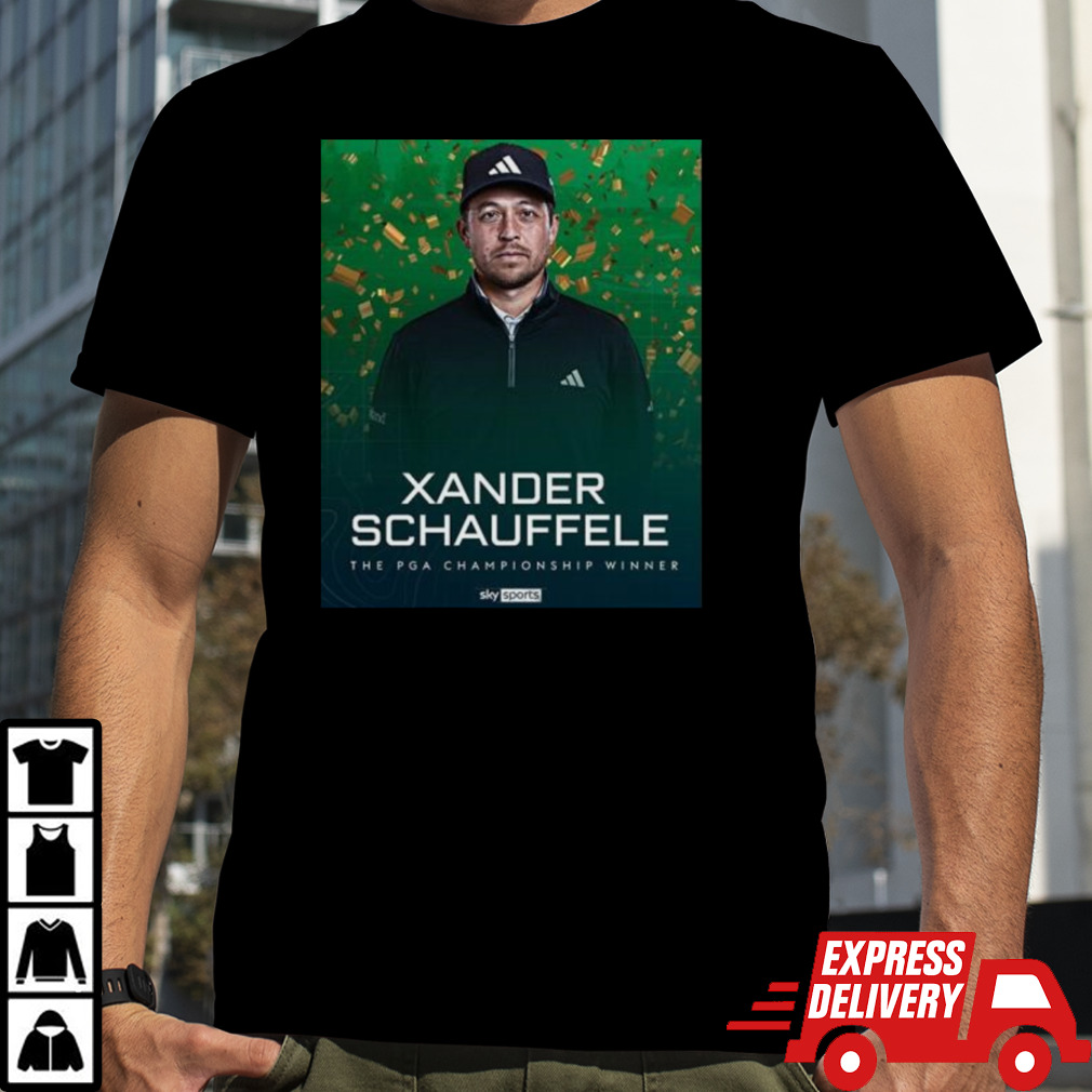 Official Xander Schauffele The PGA Championship Winner 2024 Shirt