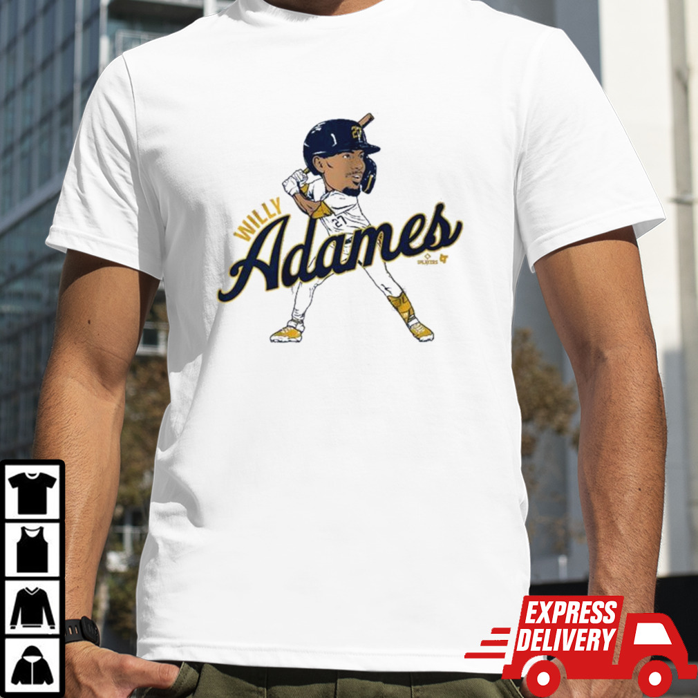 Willy Adames Caricature T-shirt