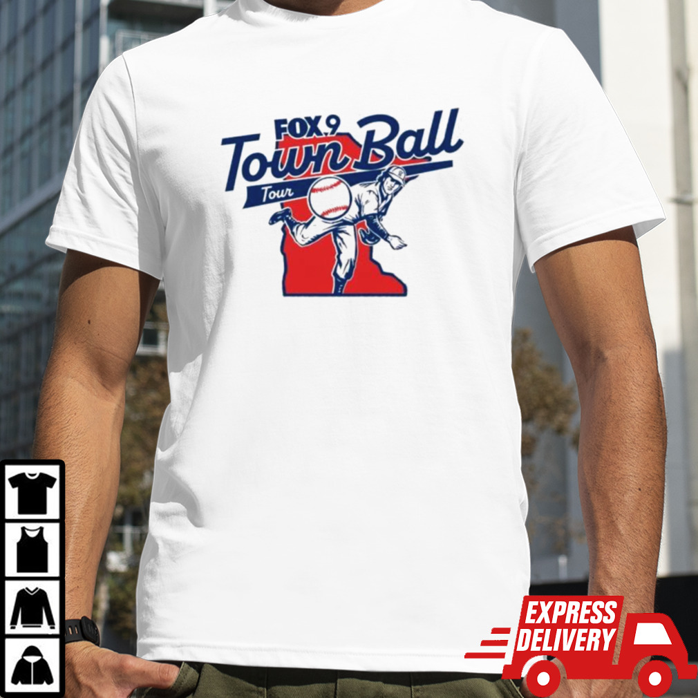 FOX 9 Town Ball Tour 2024 Minnesota T Shirt