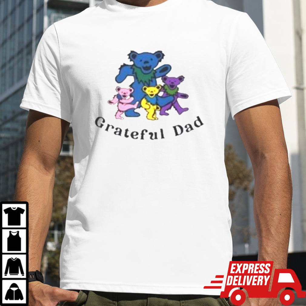 Grateful Dead Dancing Bears Grateful Dad Shirt