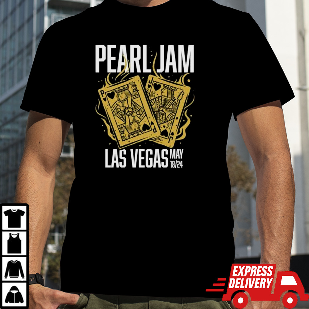 Pearl Jam Las Vegas May 18 2024 MGM Grand Garden Arena Event shirt