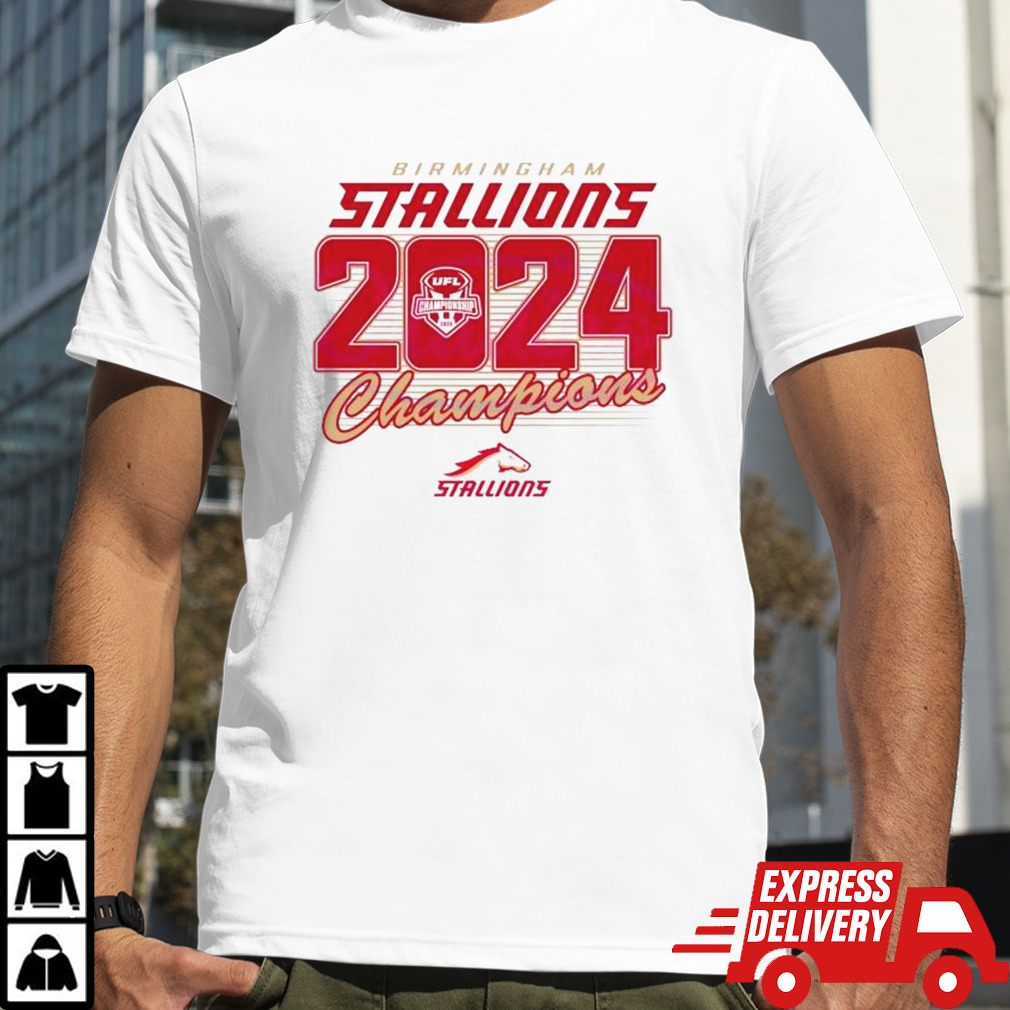 Birmingham Stallions 2024 Champions Shirt