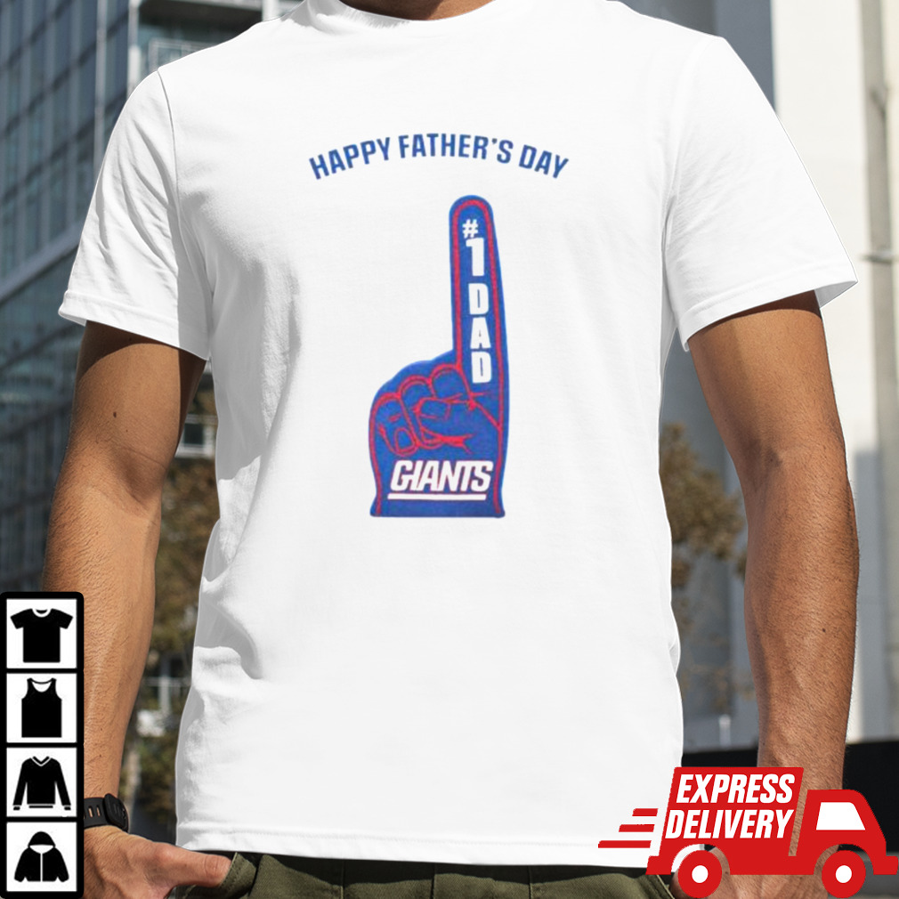 New York Giants Happy Father’s Day No1 Giants Shirt