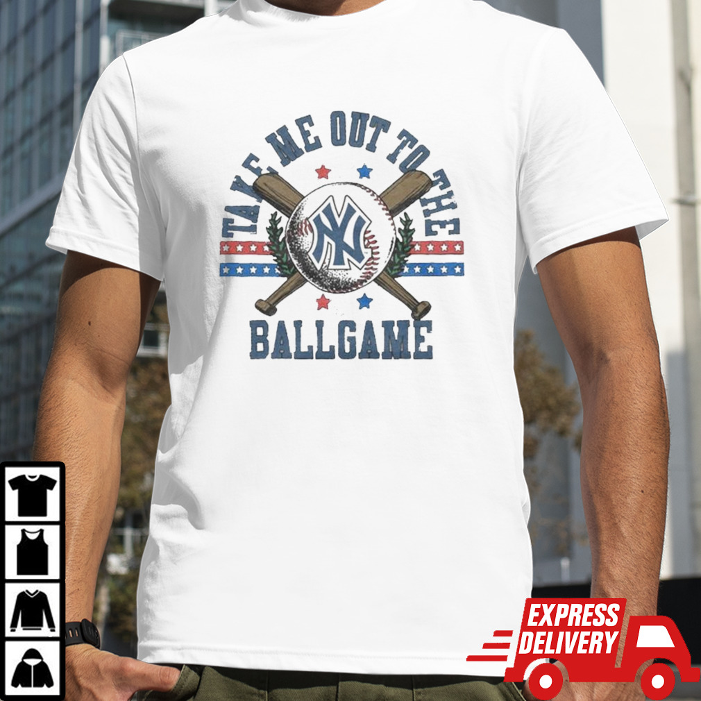 New York Yankees Take Me Out To The Ballgame T-shirt