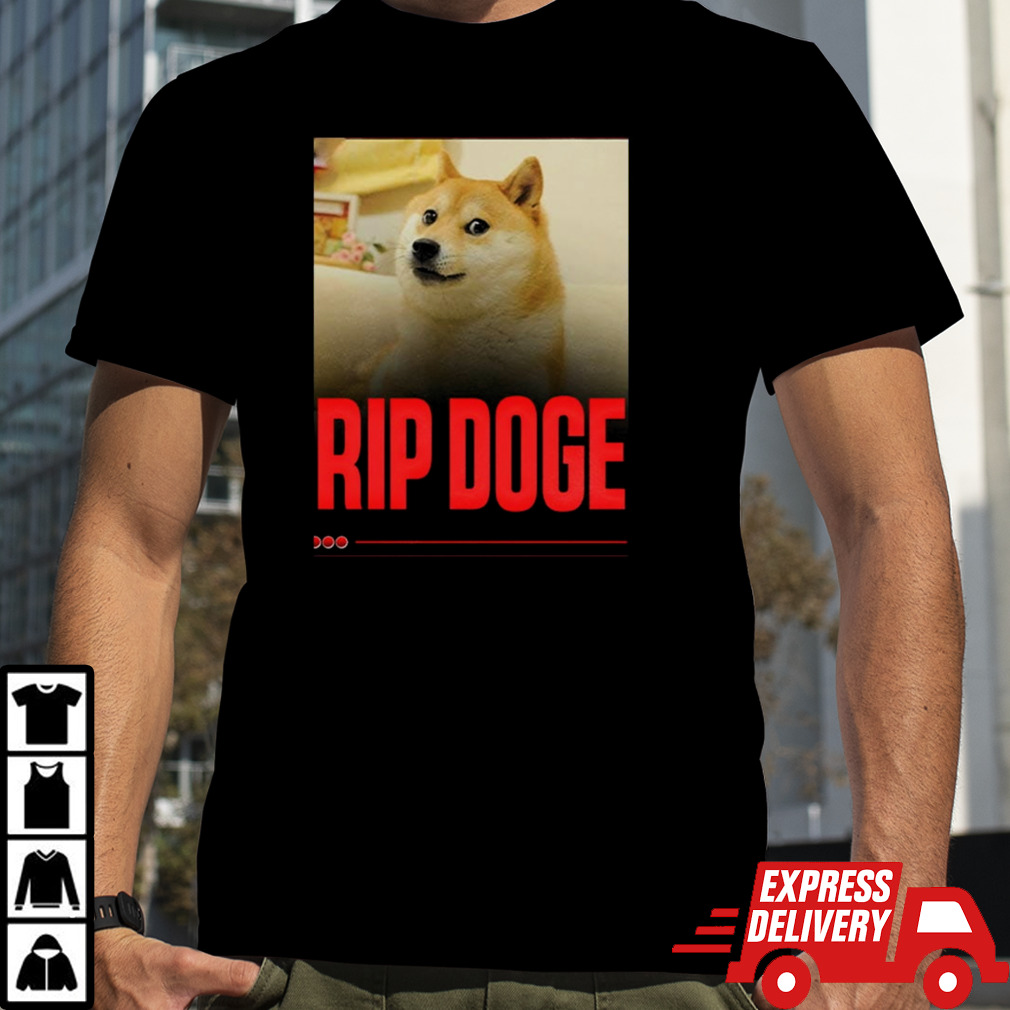 RIP Doge Kabosu Inspired Countless Doge Memes Has Died Aged 18 T-Shirt