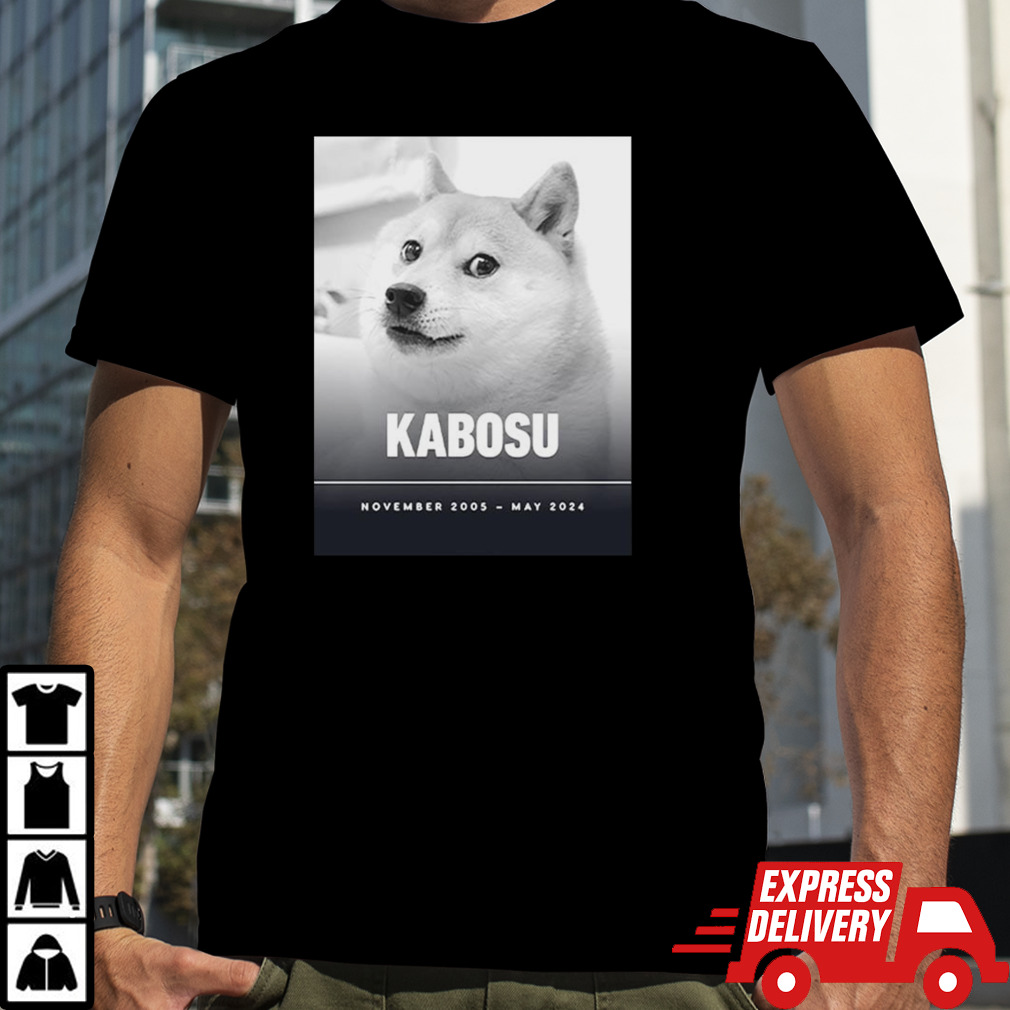 RIP Kabosu Inspired Countless Doge Memes Has Died Aged 18 T-Shirt