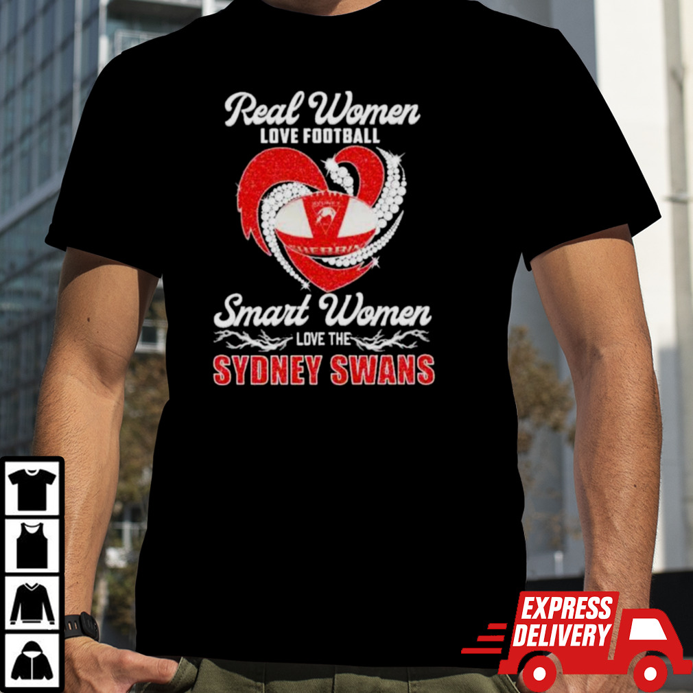 Real Women Love Football Smart Women Love The Sydney Swans Diamonds 2024 Shirt