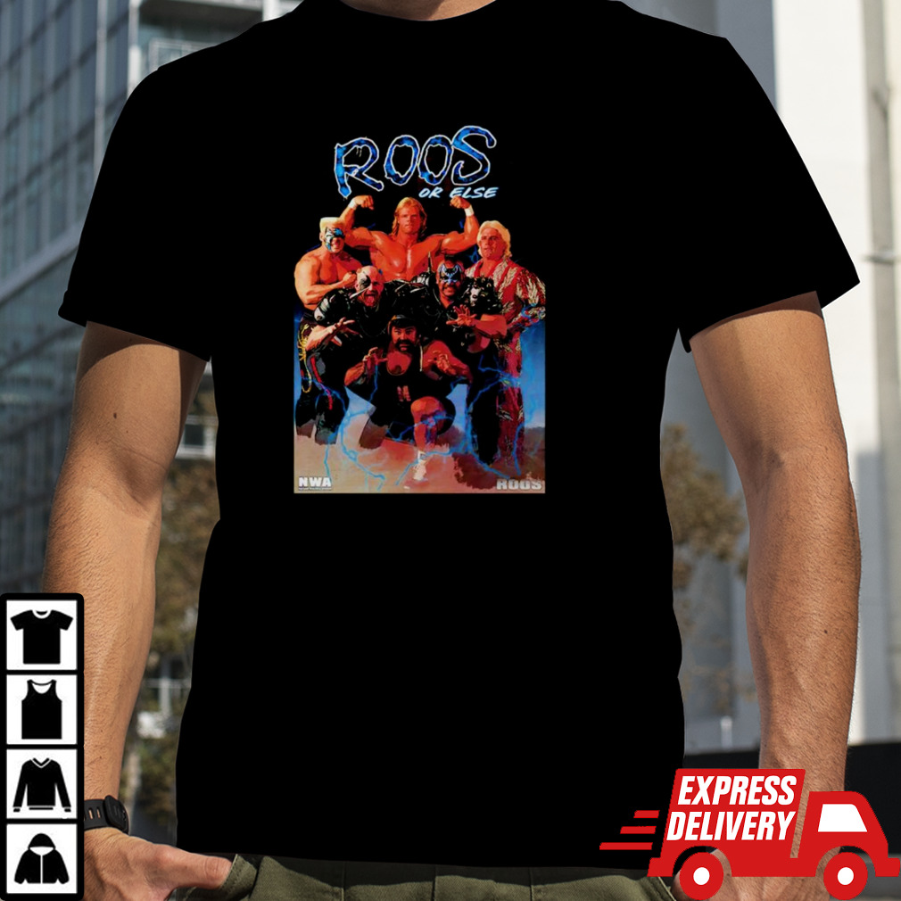 Roos or Else NWA legends shirt