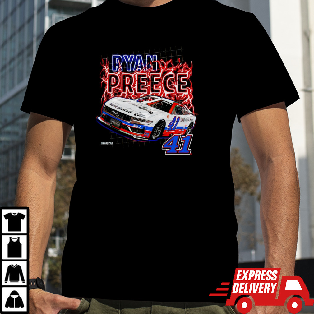 Ryan Preece 2024 United Rentals Stewart-Haas Racing shirt