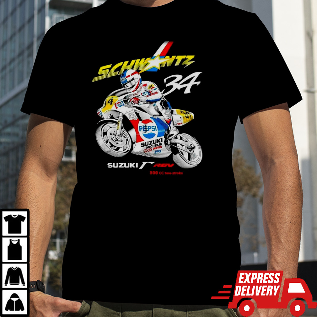 Schwintz 34 Suzuki RGV shirt