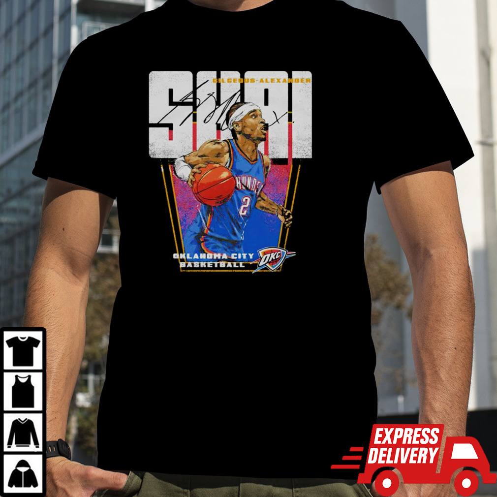 Shai Gilgeous-Alexander Oklahoma City Thunder Premiere shirt