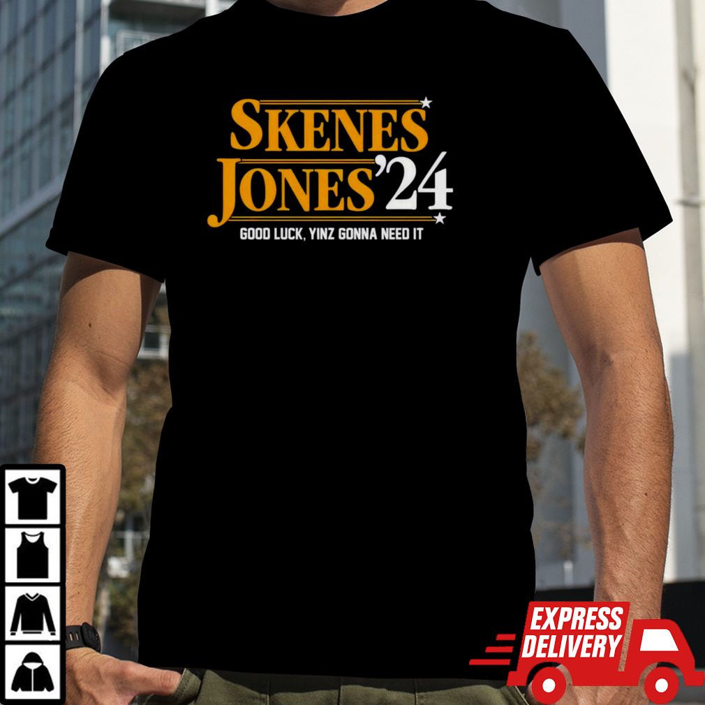 Skenes Jones 24 Good Luck Yinz Gonna Need It Shirt