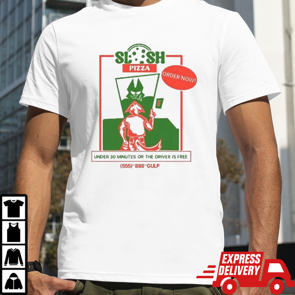 Slosh Dog Slosh Pizza Delivery Run Shirt