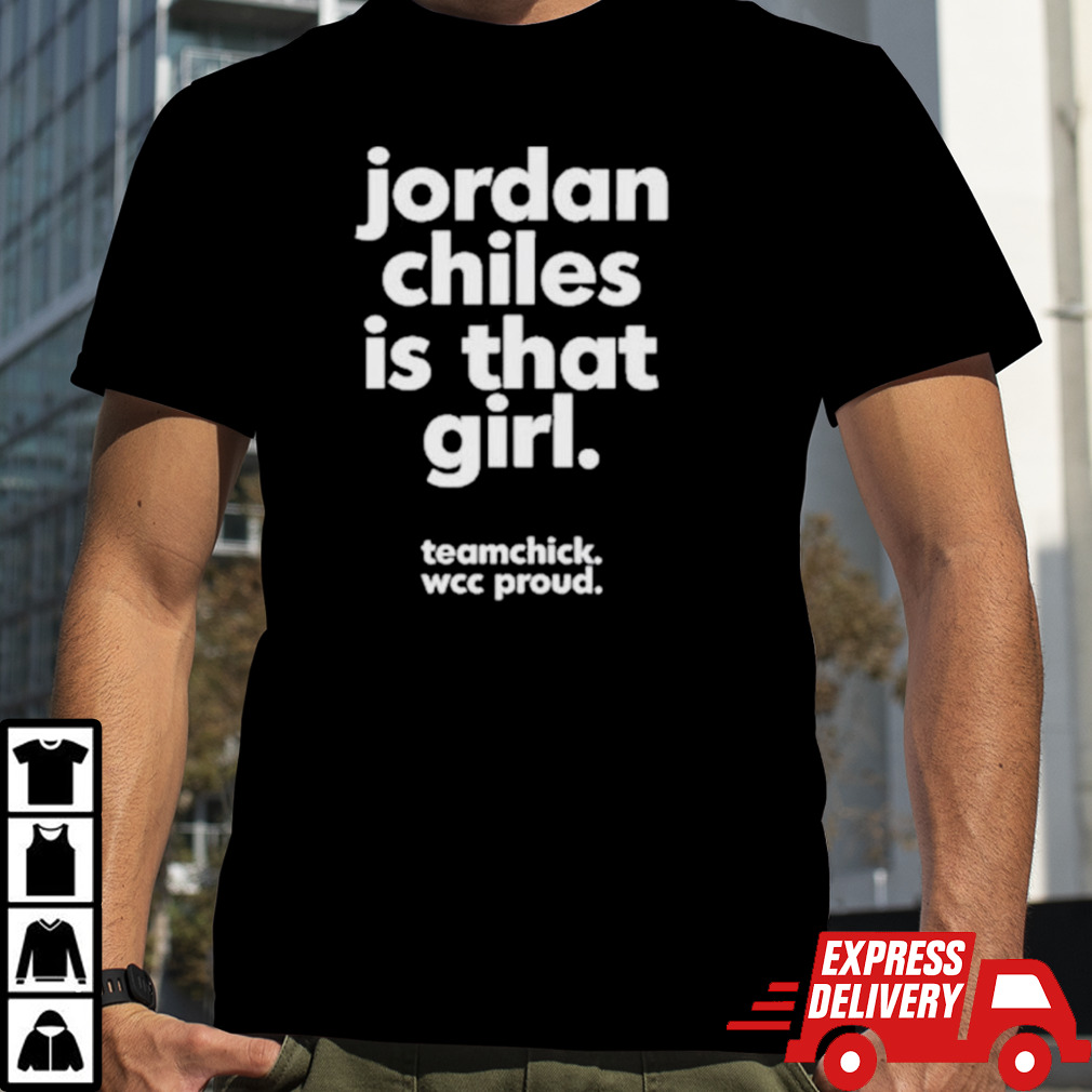 Spanny Lee Tampson Jordan Chiles Is That Girl Shirt