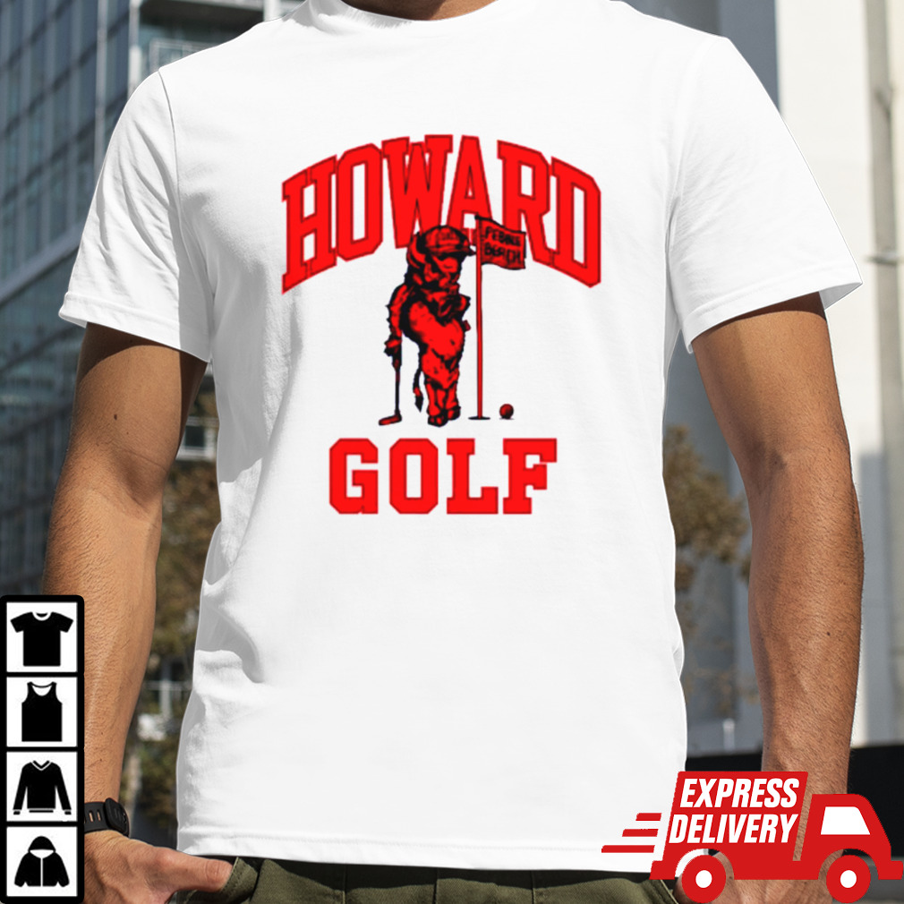 Stephen Curry wearing howard golf shirt