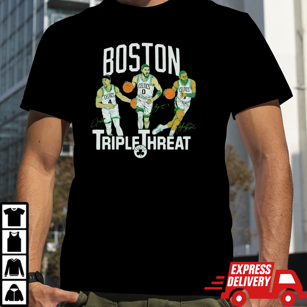 Tatum Brown Celtics Triple Threat Holiday shirt