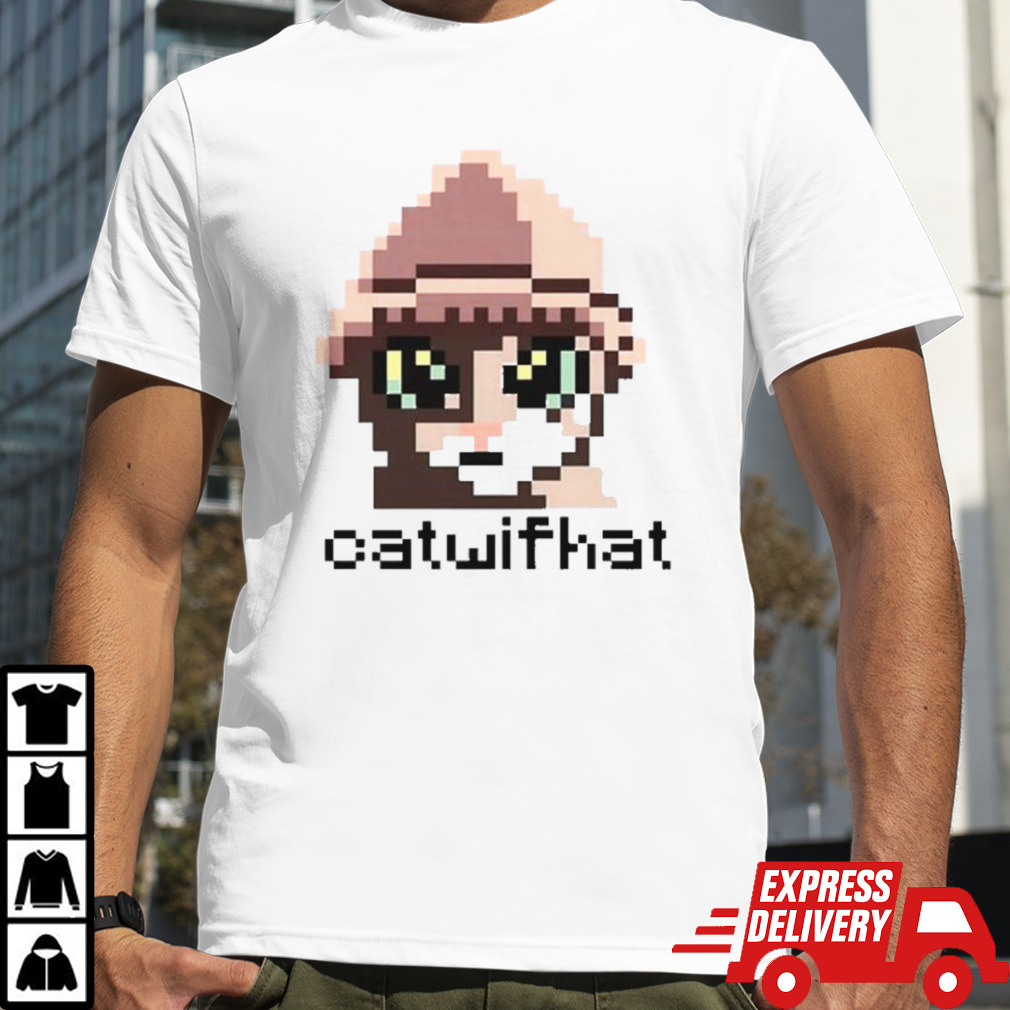 Catwifhatsolana Full Pixel Catwifhat shirt