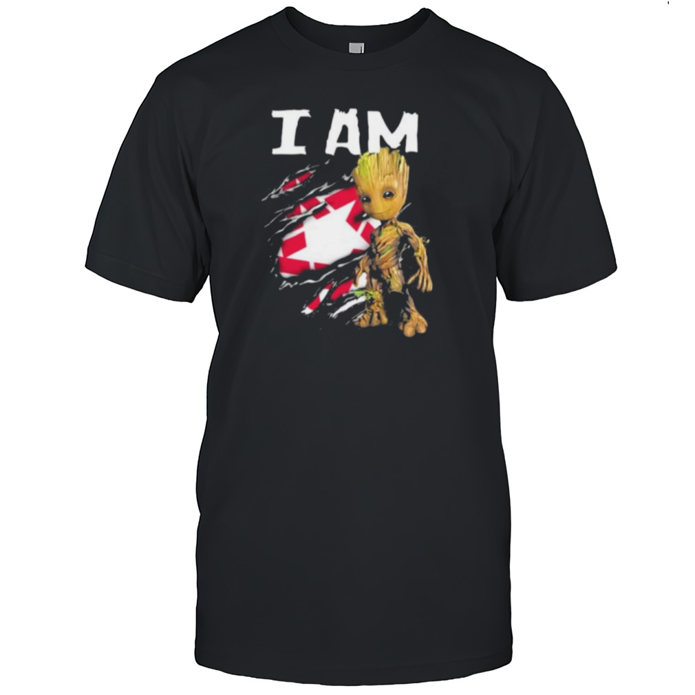 I Am Groot REPUBLIC SERVICES Logo Shirt