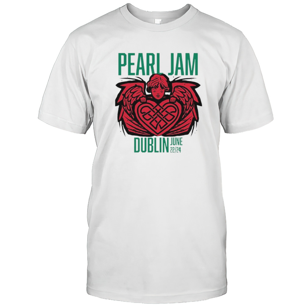 Pearl Jam Dark Matter World Tour Europe Dublin, Ireland June 22, 2024 Event T-Shirt