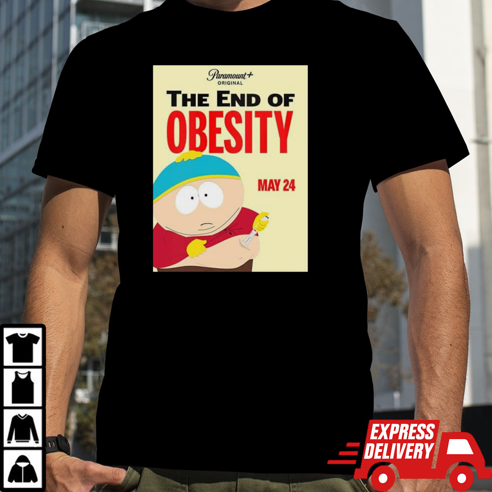 The End Of Obesity Premieres May 24 2024 On Paramout T-Shirt