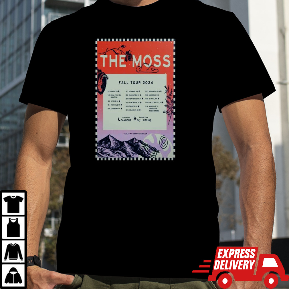 The Moss Fall Tour 2024 T-shirt