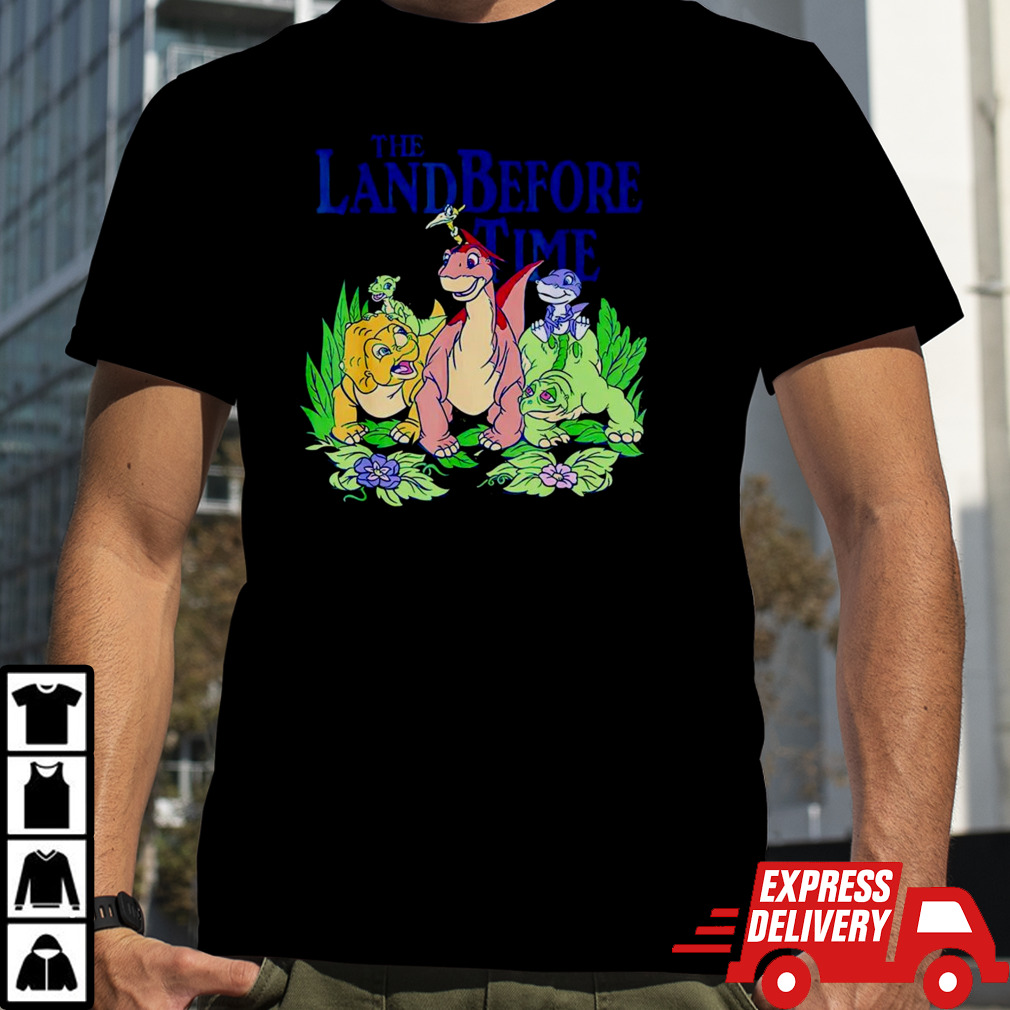 The land before time pastel dinosaur friends shirt