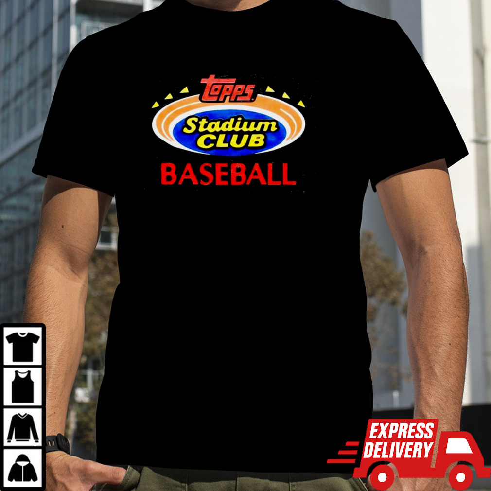 Topps stadium club baseball Shirt