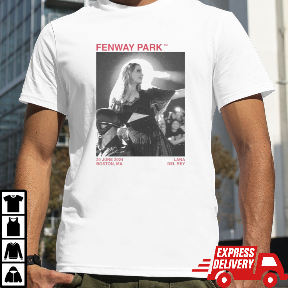 Lana Del Rey Fenway Park June 20 2024 Boston, MA Photo Shirt