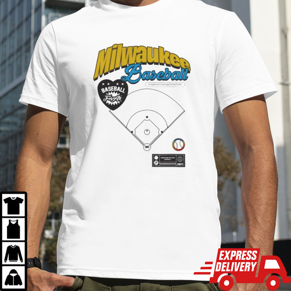 Milwaukee Brewers Baseball Pride Field Shirt