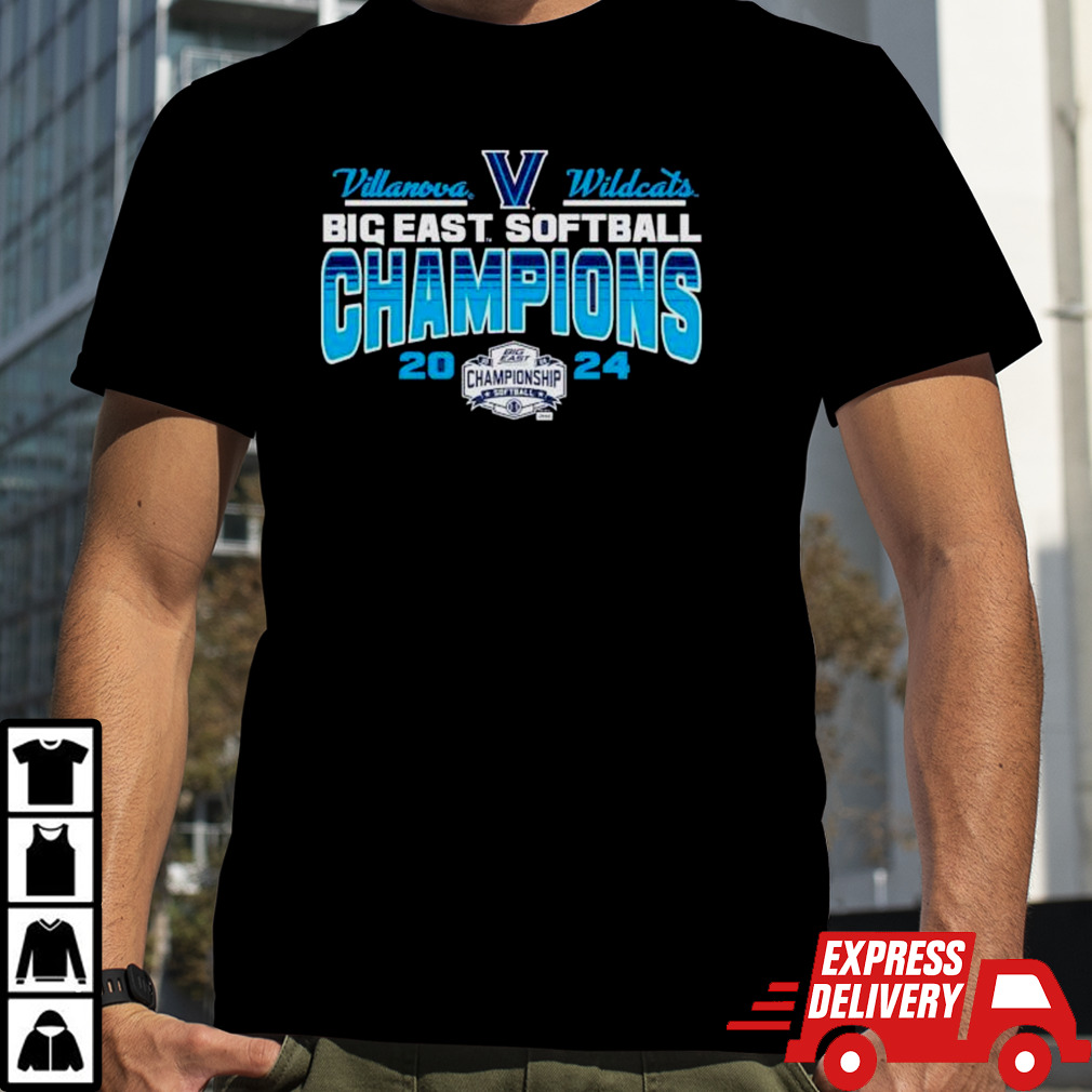 Villanova Wildcats 2024 Big East Softball Tournament Champs shirt