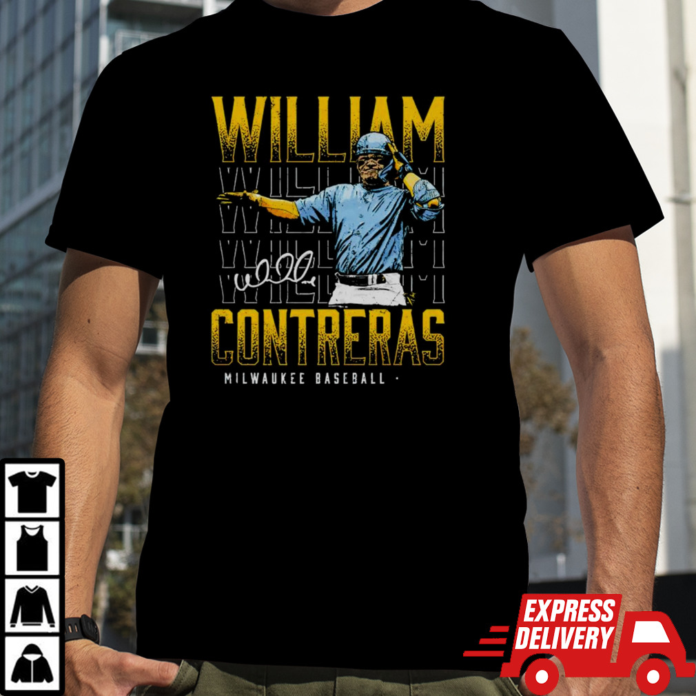 William Contreras Milwaukee Brewers repeat shirt