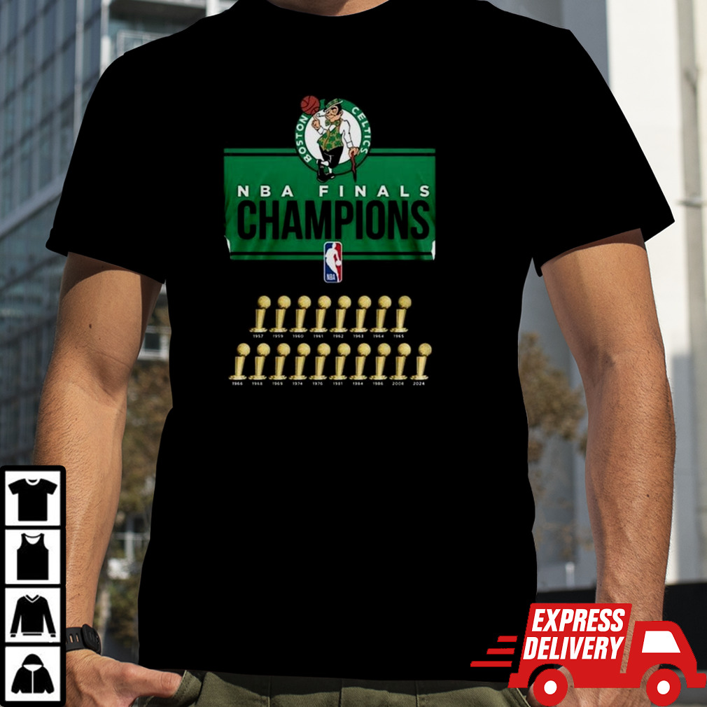 18 Times NBA Champions Title Boston Celtics Personalized 2024 Shirt