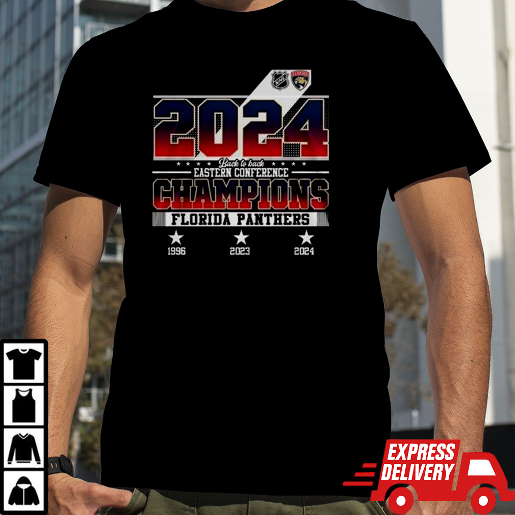 2024 Back To Back Eastern Conference Champions Florida Panthers Nhl T-shirt