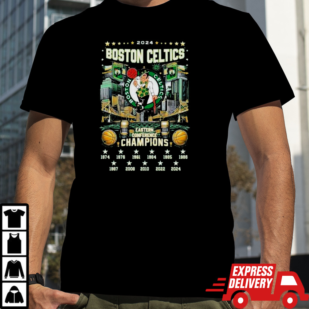 2024 Boston Celtics Eastern Conference Champions shirt