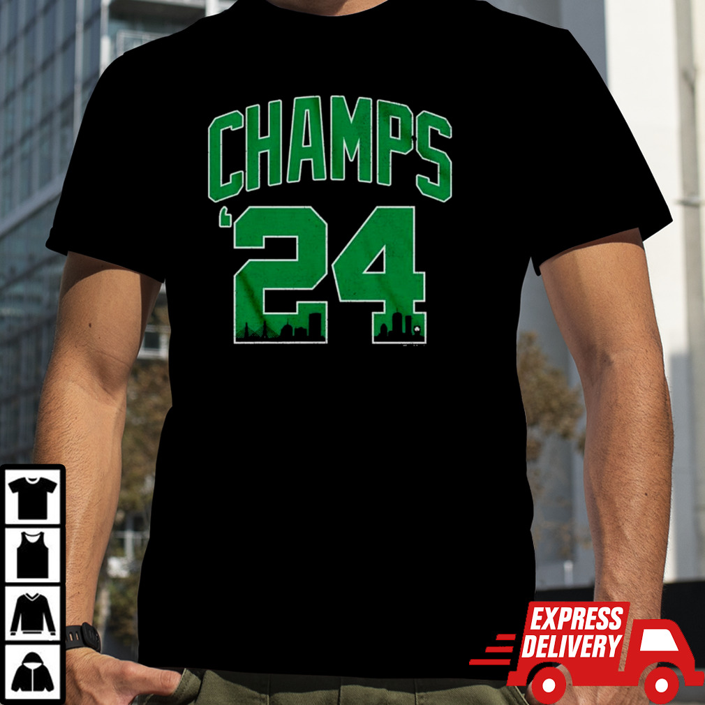 2024 Champs Boston Basketball Championship T-Shirt