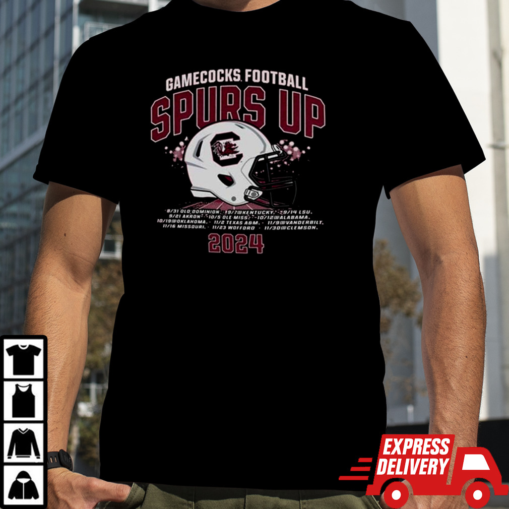 2024 Gamecocks Football Spurs Up 2024 Shirt