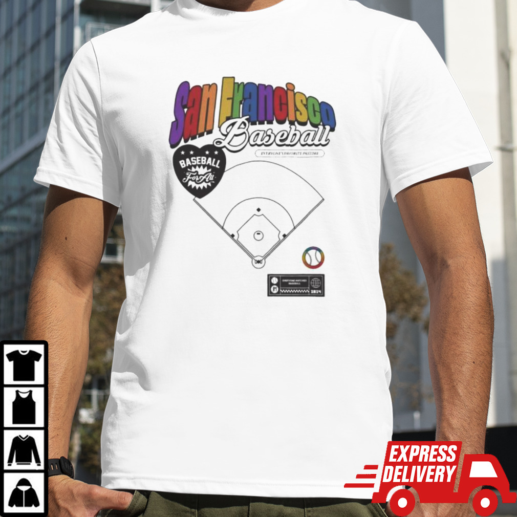 San Francisco Giants Baseball Pride Field Shirt