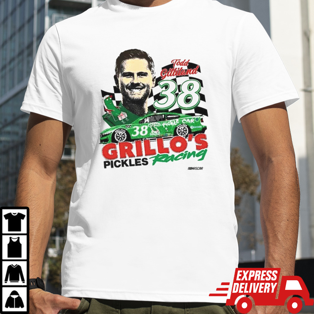 Todd Gilliland 38 Grillo’s Pickles Racing Car Shirt