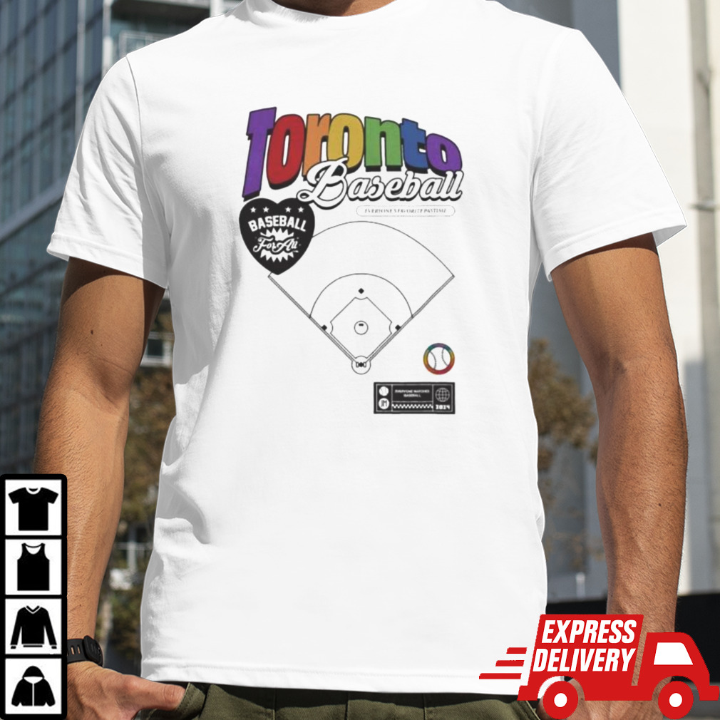 Toronto Blue Jays Baseball Pride Field Shirt