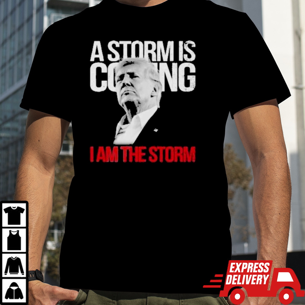 A Storm Is Coming I Am The Storm Trump 2024 T-Shirt