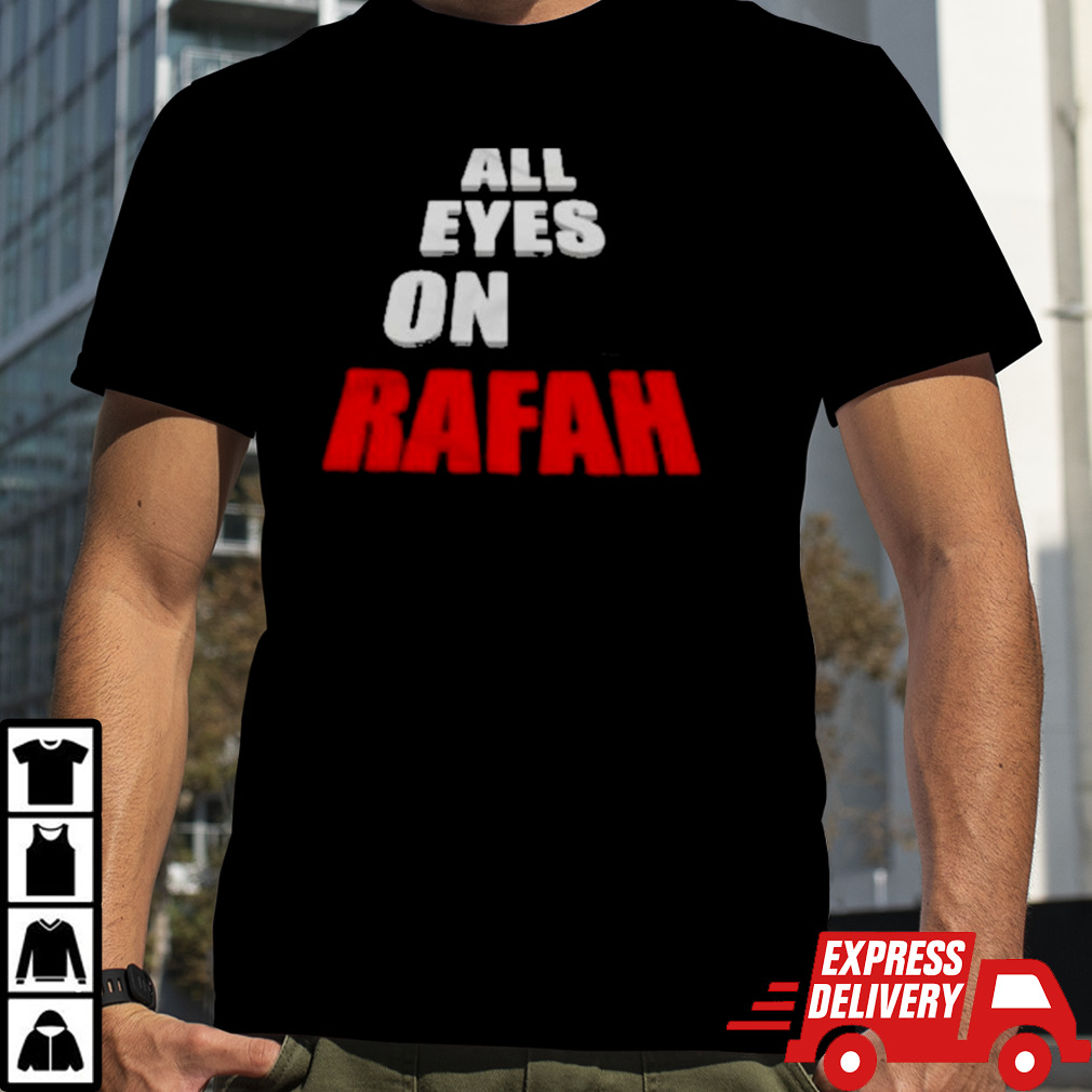 All Eyes On Rafah Free Palestinian Shirt