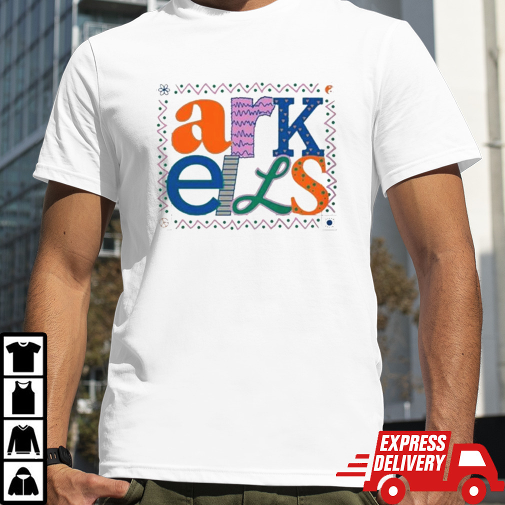 Arkells Hippie Font Shirt