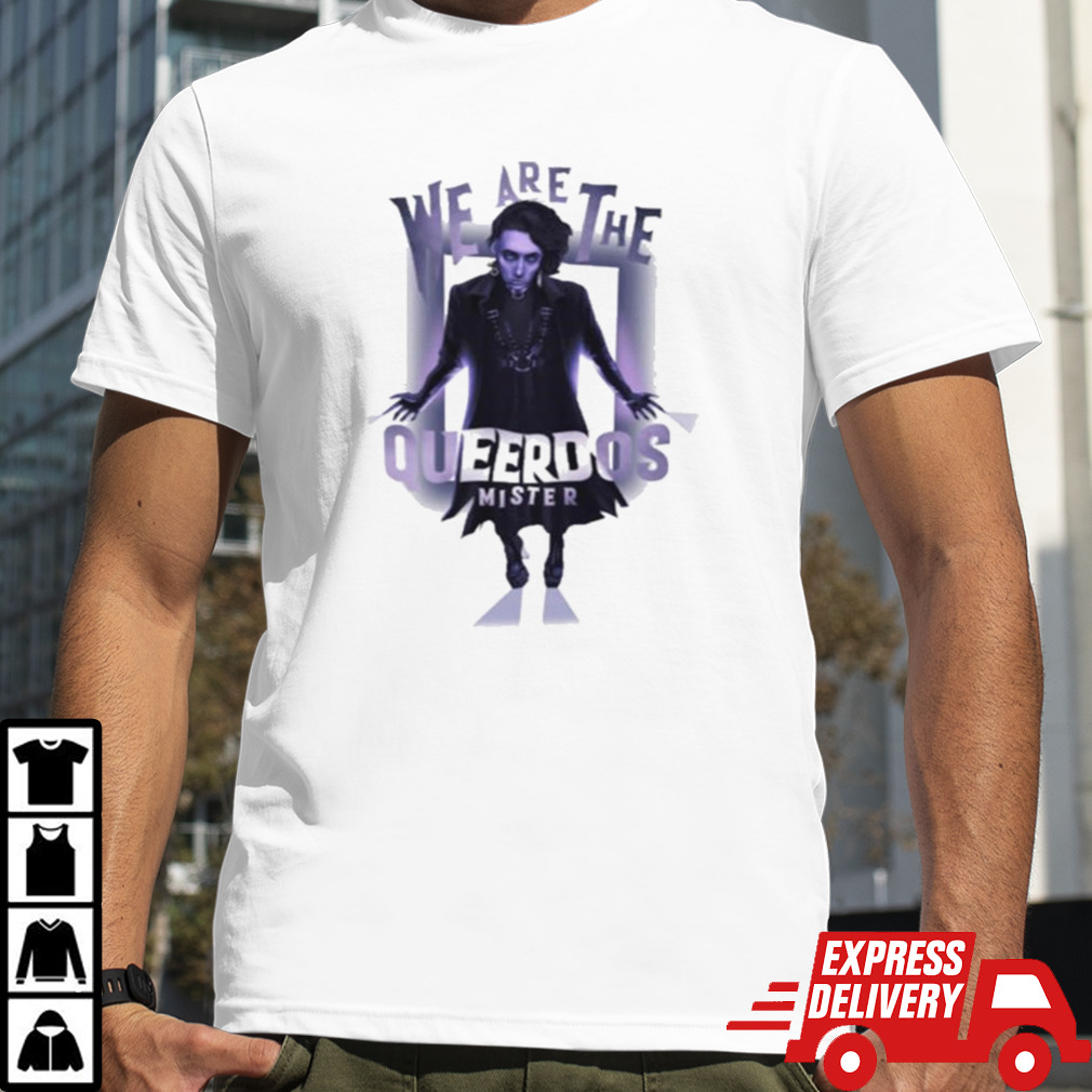 We Are The Queerdos Mister Corvyx Pride Shirt