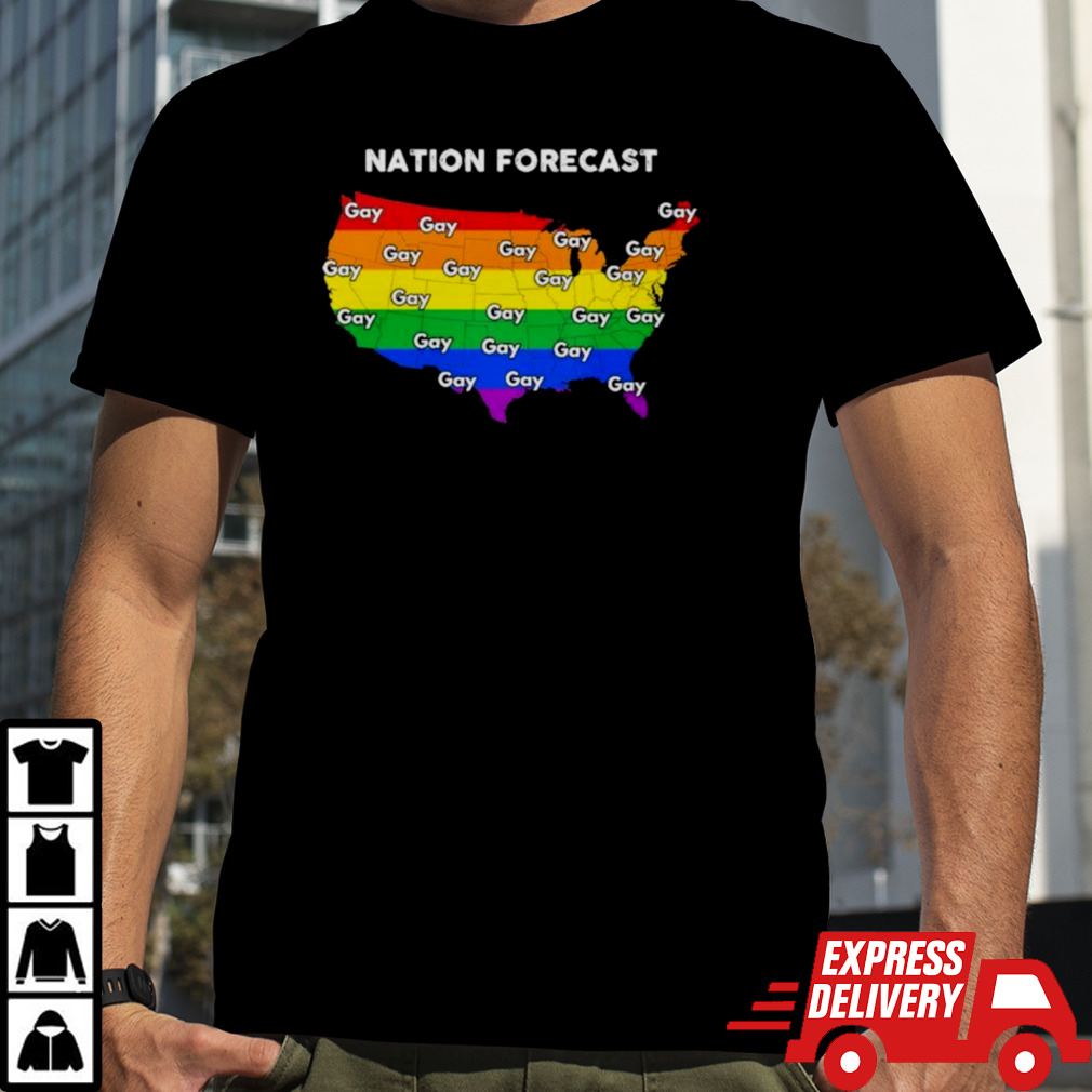 American Nation Forecast Pride Shirt