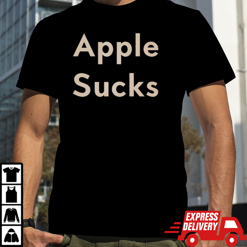 Apple Sucks T-shirt